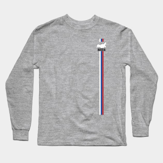 Russia Long Sleeve T-Shirt by PaunLiviu